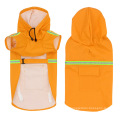 Cheap Price Spring and summer dog clothes big dog waterproof raincoat pet reflective strip dog raincoat